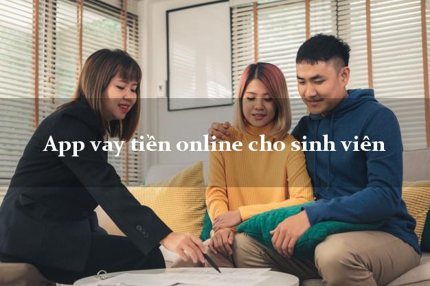App vay tiền online cho sinh viên