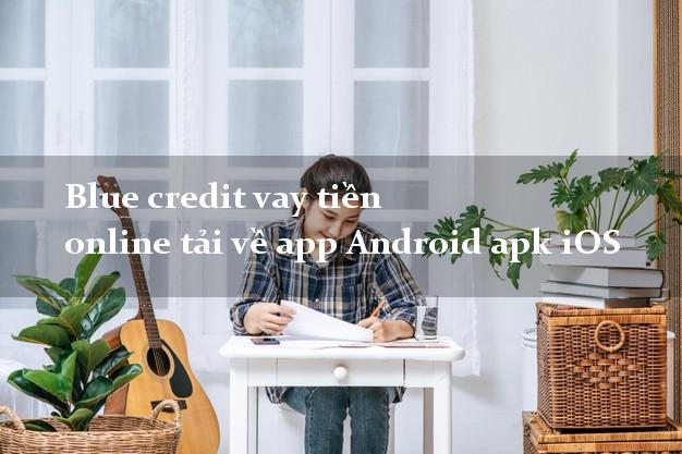 Blue credit vay tiền online tải về app Android apk iOS siêu tốc